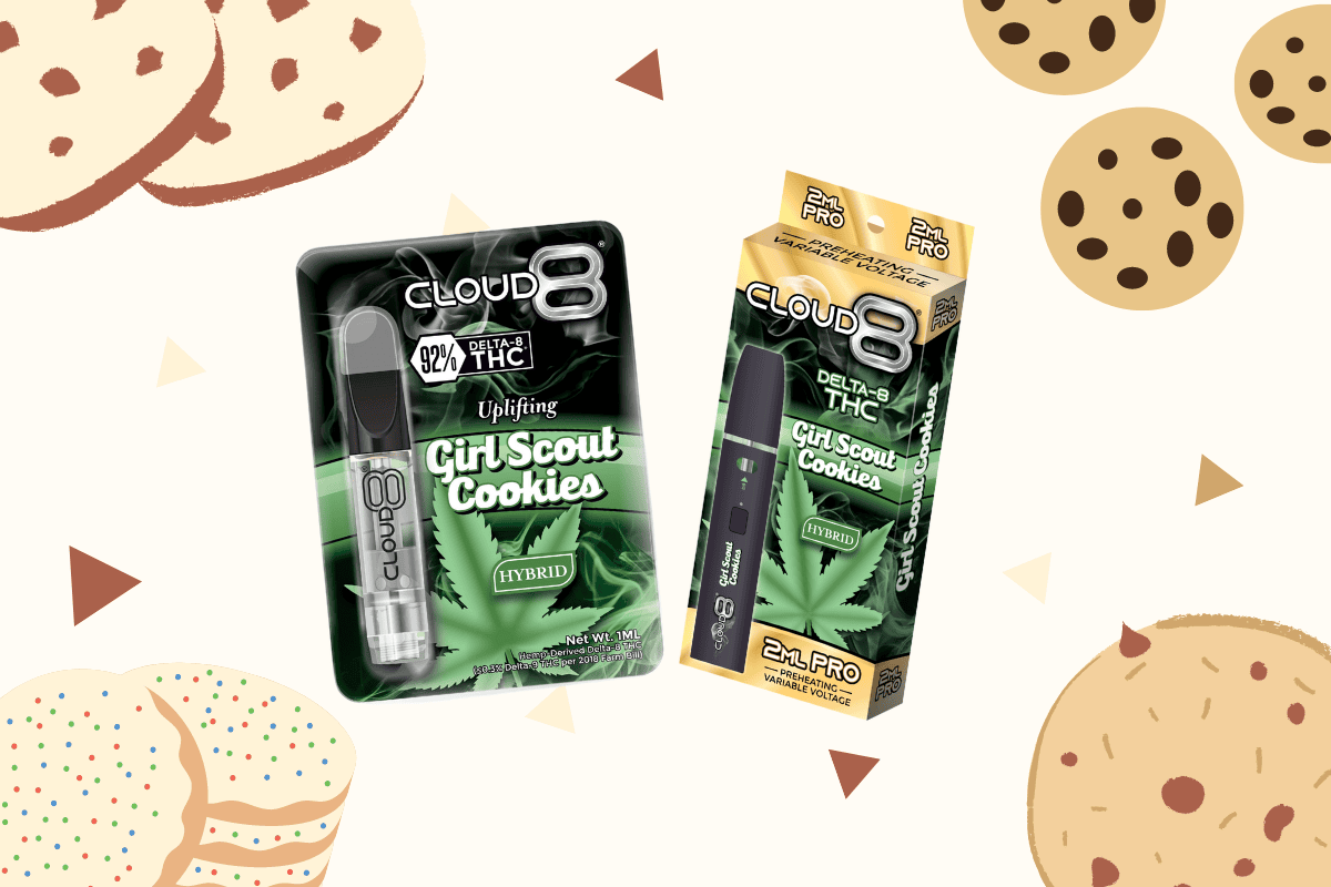 Featured Strain Girl Scout Cookies Cloud 8 Delta 8